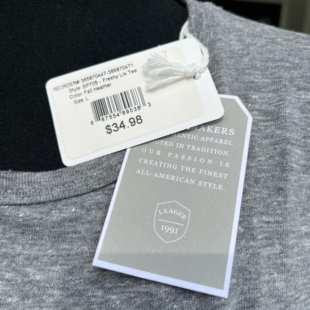 George Mason University Gray Long Sleeve Shirt - Picture 5 of 5